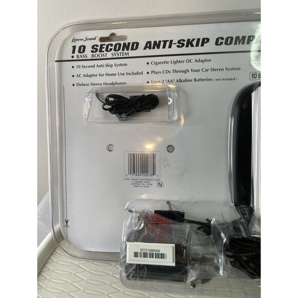 NEW Lenoxx Sound CD Compact Disc Player Anti-Skip Digital Audio Model CD-78 - Picture 4 of 7